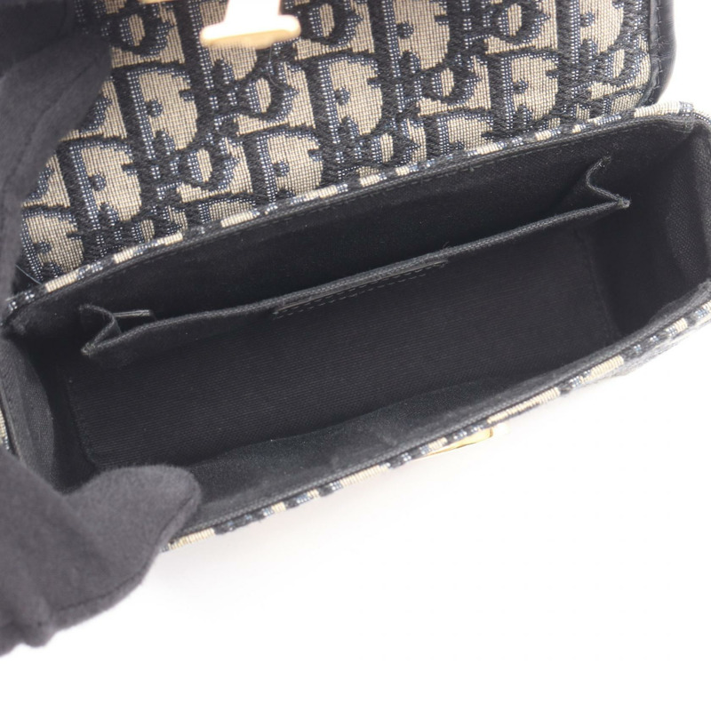 Christian Dior 30 MONTAIGNE Oblique 斜背包，帆布皮革材質，二手-2