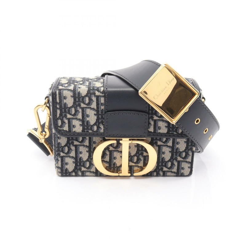 Christian Dior 30 MONTAIGNE Box Oblique Jacquard 斜背包肩背包（二手）-0