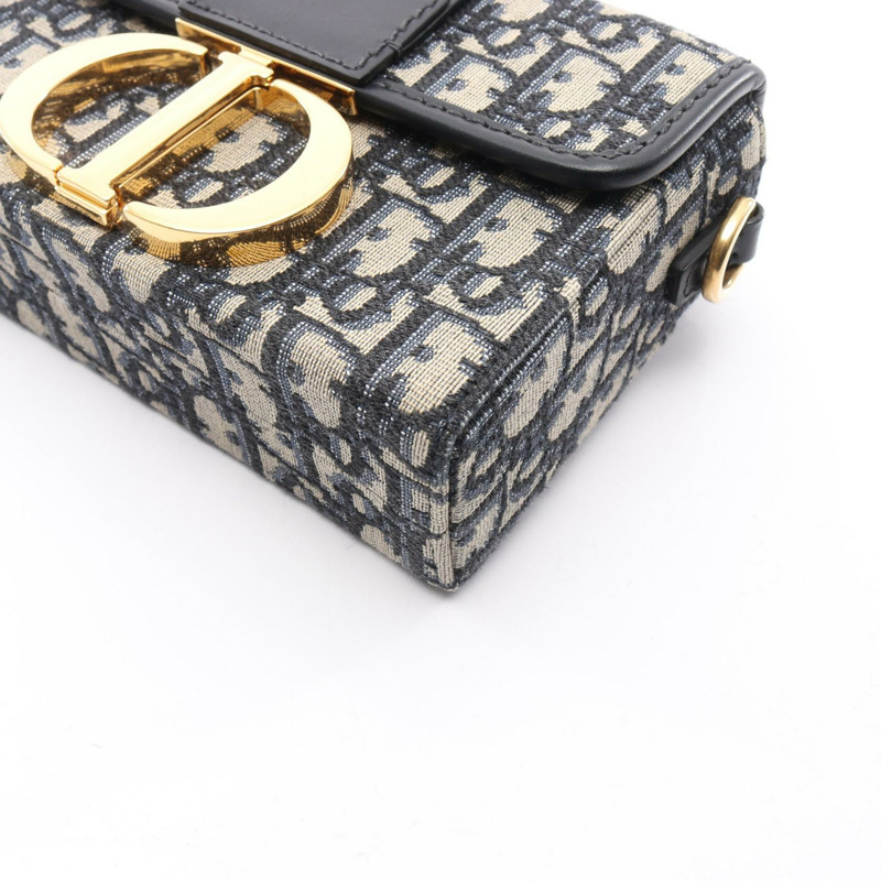 Christian Dior 30 MONTAIGNE Box Oblique Jacquard 斜背包肩背包（二手）-4