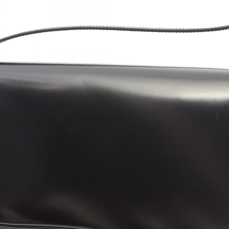 CELINE 中型 Lola Triomphe 單肩包 115533BF4.38SI 黑色皮革二手女款-5