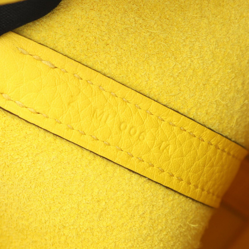 愛馬仕 Picotin Lock PM 托特水桶包 Z Taurillon Clemence Lime 二手 SHW-4