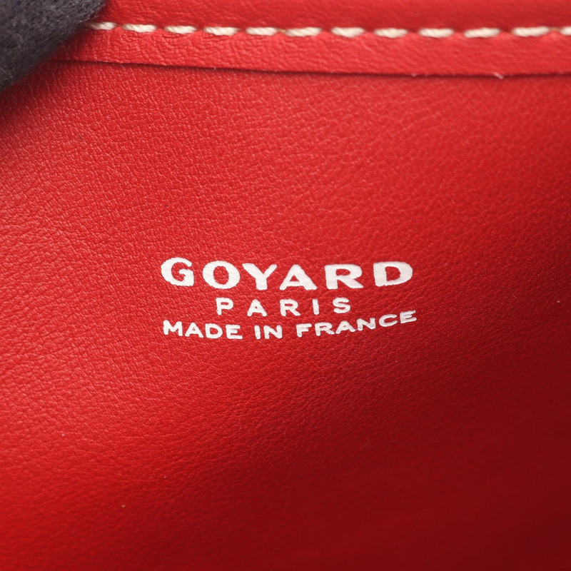 GOYARD ANJOU MINI 手袋 ANJOUSMINCG02TY02P 帆布皮革 紅色 多色 二手-3