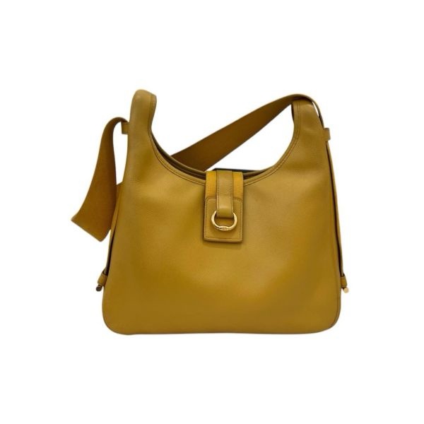 Hermès tsako黃色單肩包-2