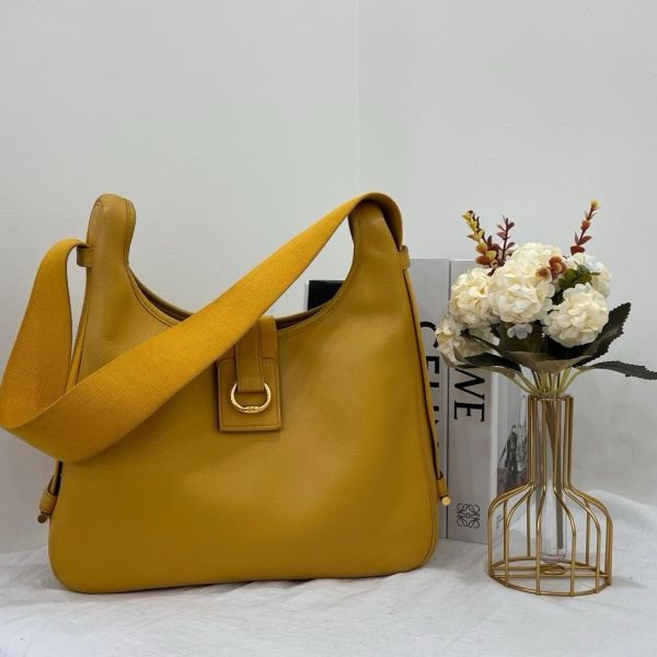 Hermès tsako黃色單肩包-3
