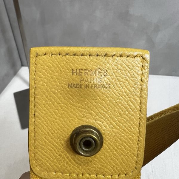 Hermès tsako黃色單肩包-13