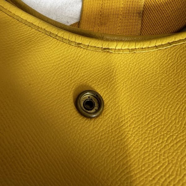 Hermès tsako黃色單肩包-14