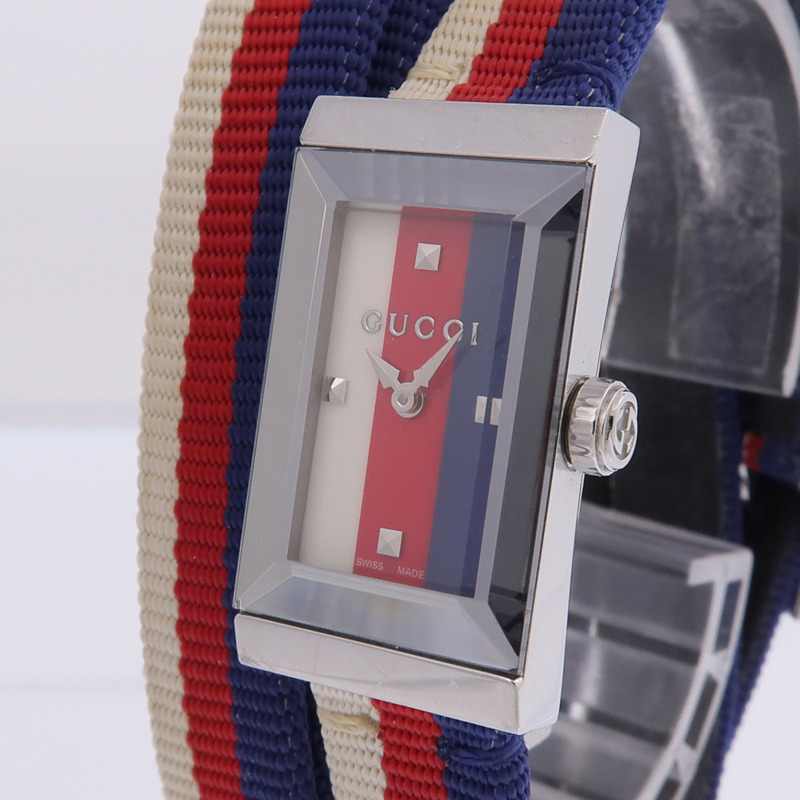 GUCCI G Frame Tricolore 147.5-2