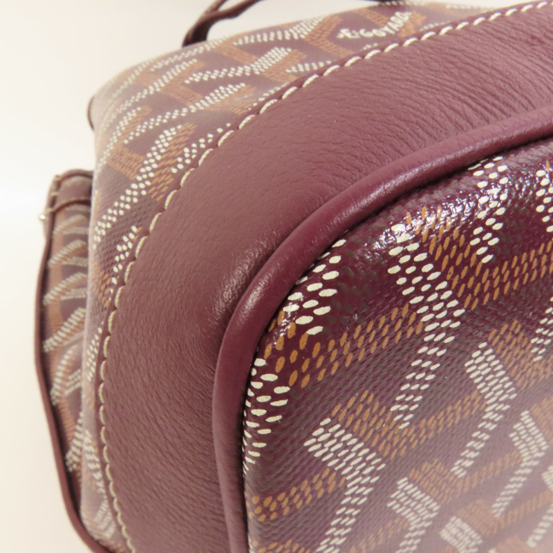 GOYARD 塗層帆布Petit Flot Bucket肩背袋-12