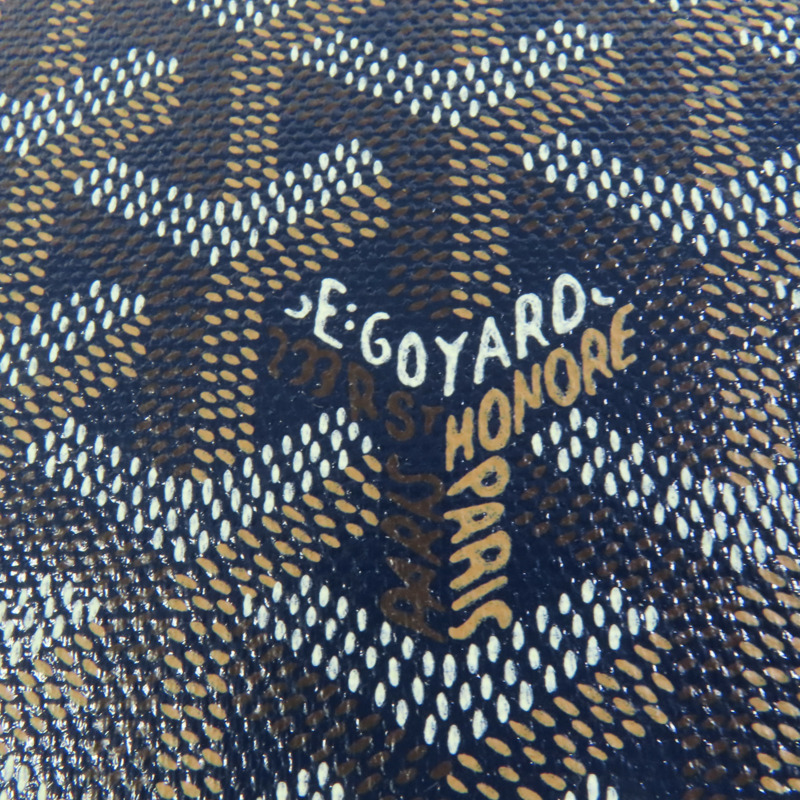 GOYARD 塗層帆布Capetien MM Messenger銀扣肩背袋-5