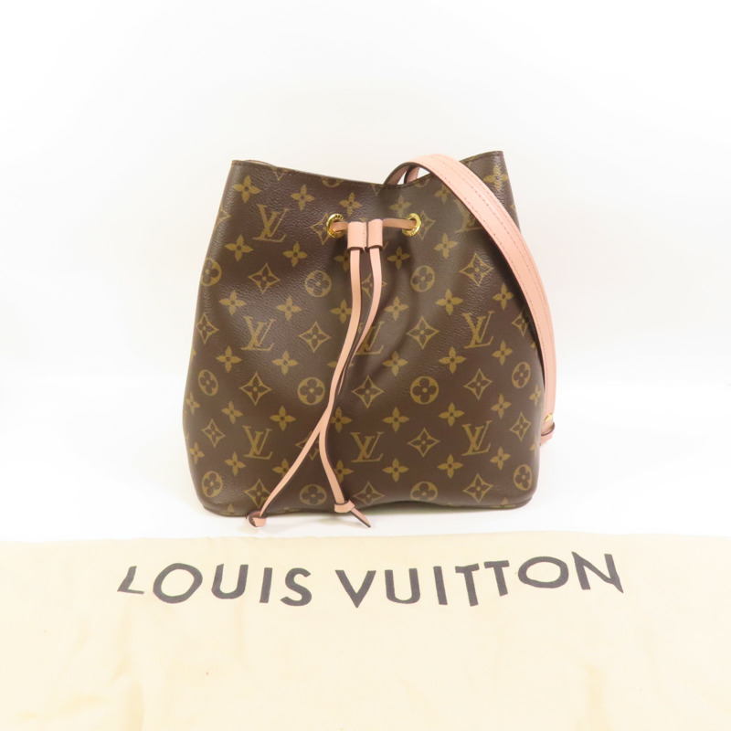 LOUIS VUITTON Monogram Neo Noe金扣手挽肩背兩用袋-10
