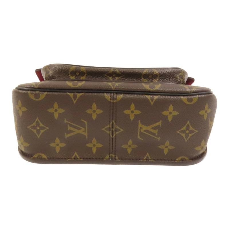 LOUIS VUITTON Monogram Passy金扣肩背袋棕色-3