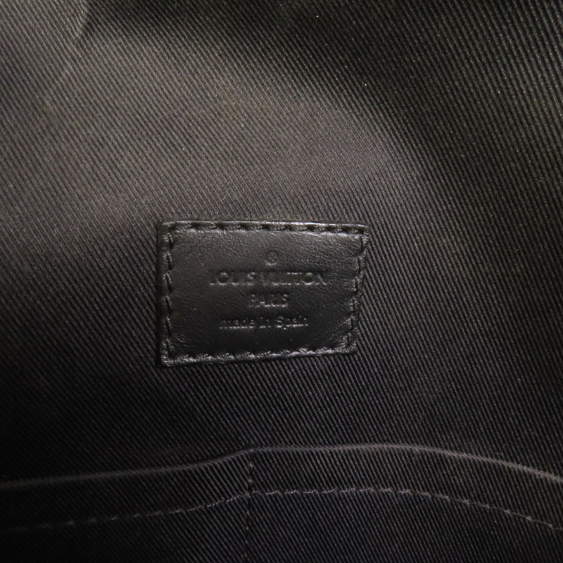 LOUIS VUITTON Monogram Macassar Magnetic Messenger Bag肩背袋棕色-6