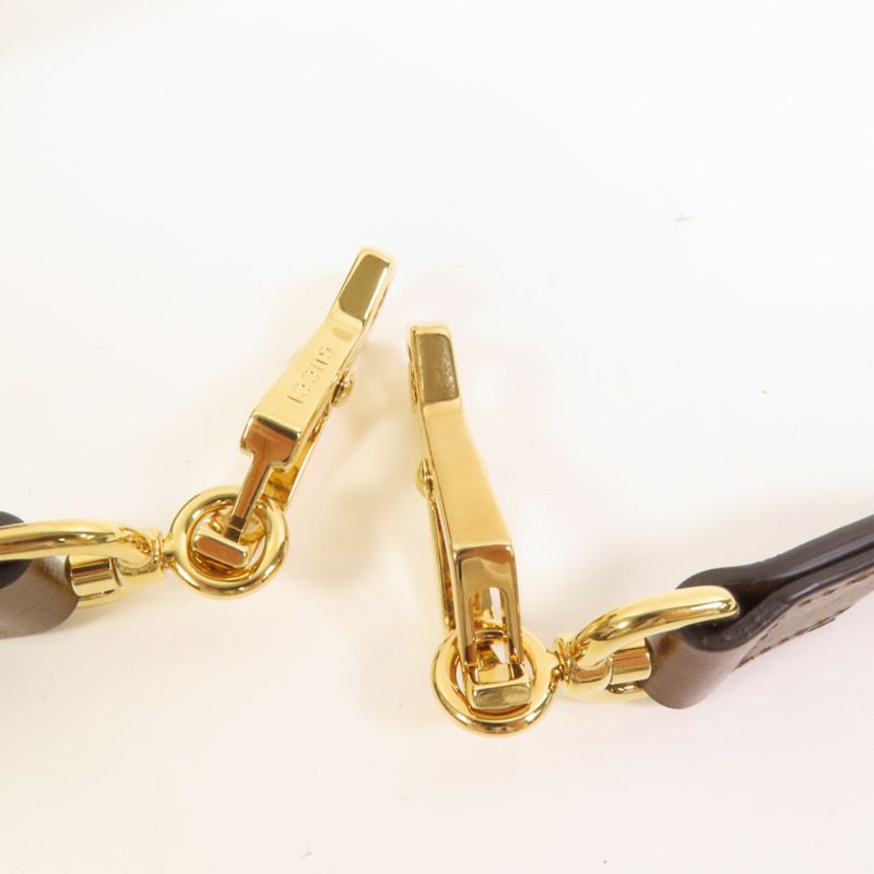 GUCCI 塗層帆布Horsebit 1955 Mini金扣肩背袋-5