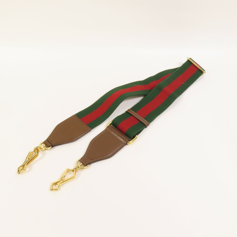 GUCCI 塗層帆布Horsebit 1955 Mini金扣肩背袋-10