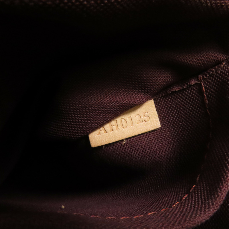 LOUIS VUITTON Monogram Totally PM金扣肩背袋/手挽袋棕色-9