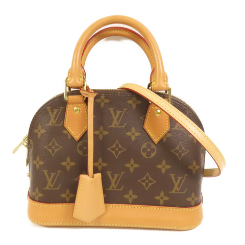 LOUIS VUITTON Monogram Alma BB金扣手挽肩背兩用袋