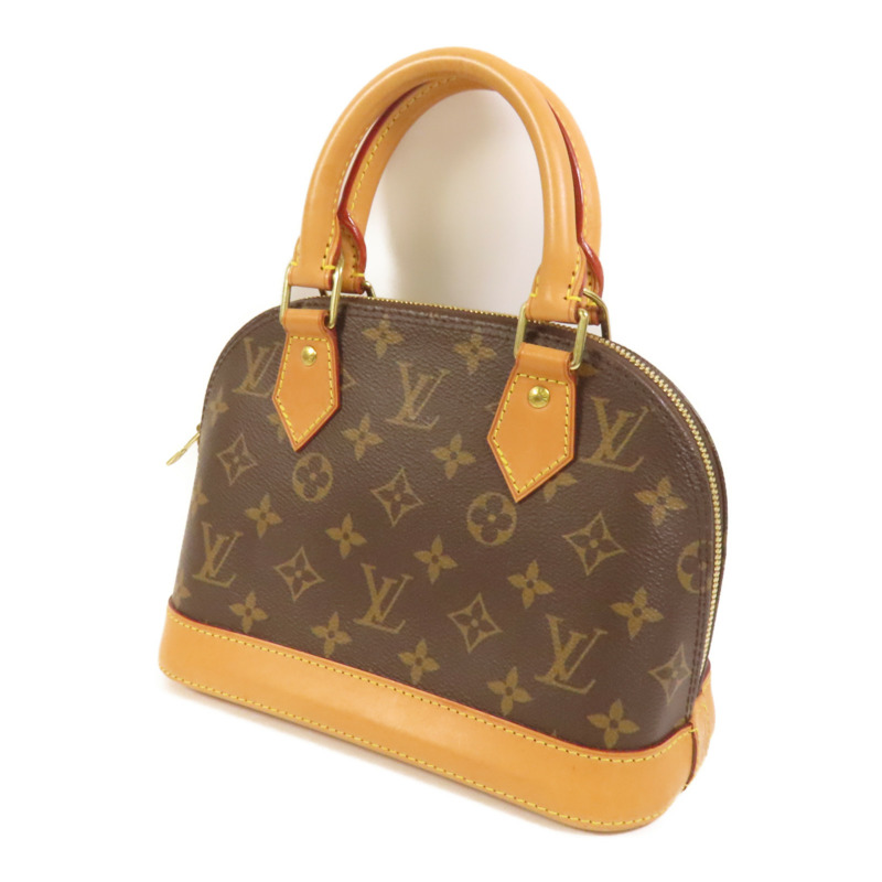 LOUIS VUITTON Monogram Alma BB金扣手挽肩背兩用袋-2