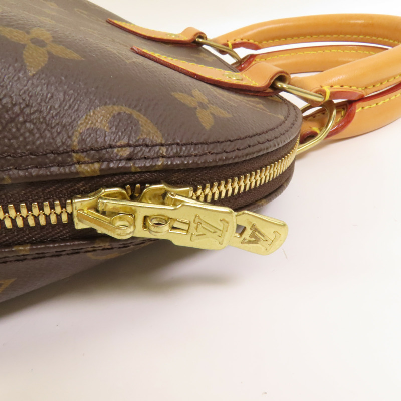 LOUIS VUITTON Monogram Alma BB金扣手挽肩背兩用袋-8