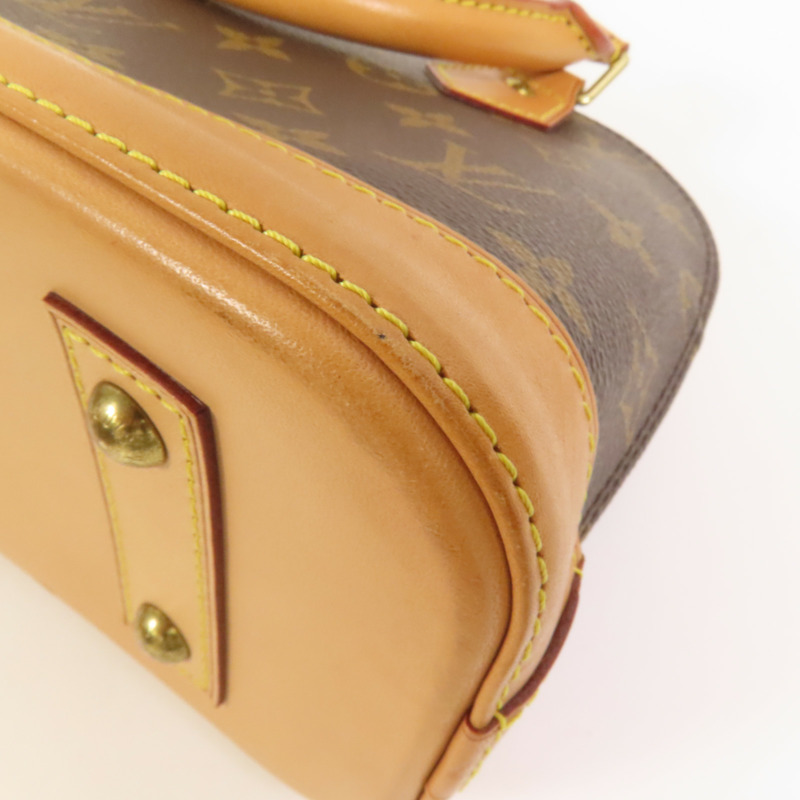 LOUIS VUITTON Monogram Alma BB金扣手挽肩背兩用袋-13