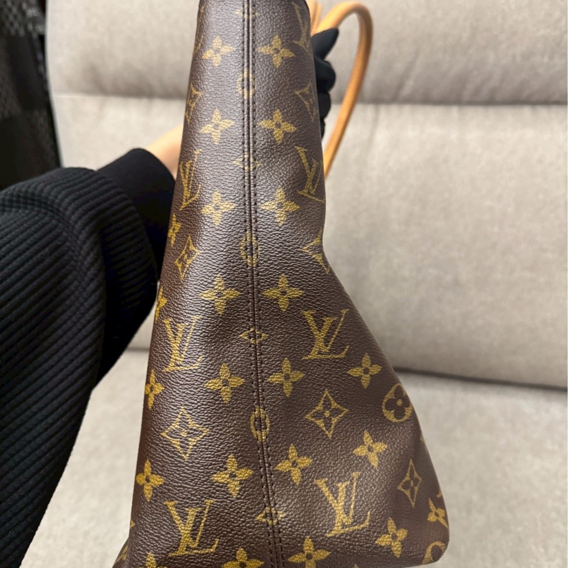 LV老花拉鍊手提包MM-2