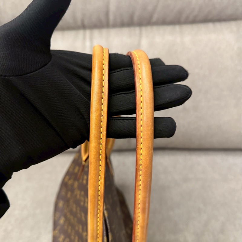 LV老花拉鍊手提包MM-3