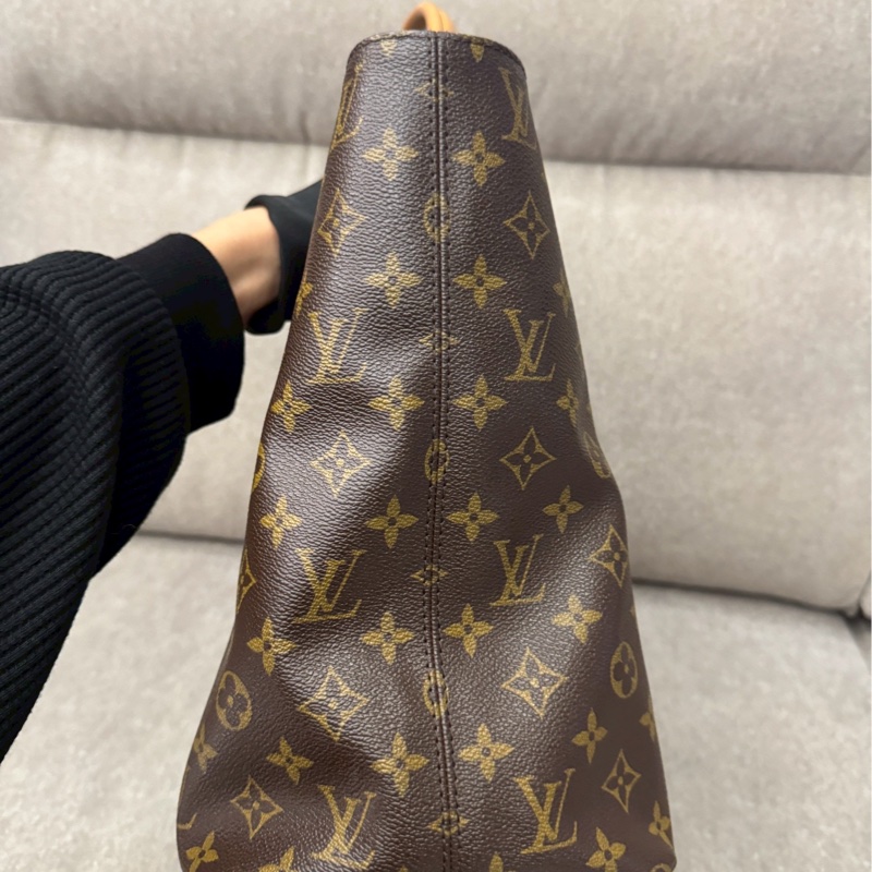 LV老花拉鍊手提包MM-5