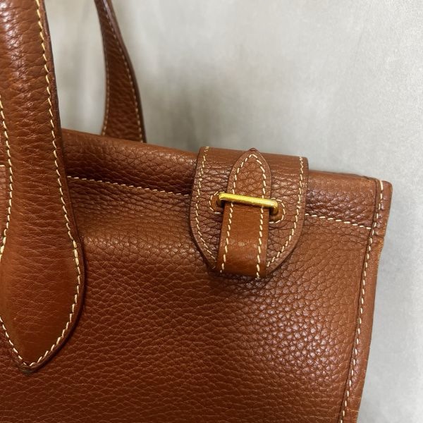 Hermès Kaba 35金棕色公事包-5