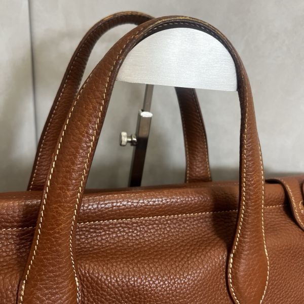 Hermès Kaba 35金棕色公事包-6