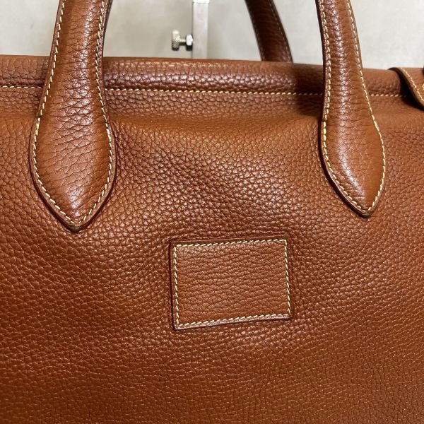 Hermès Kaba 35金棕色公事包-7