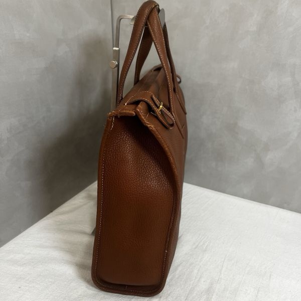 Hermès Kaba 35金棕色公事包-8