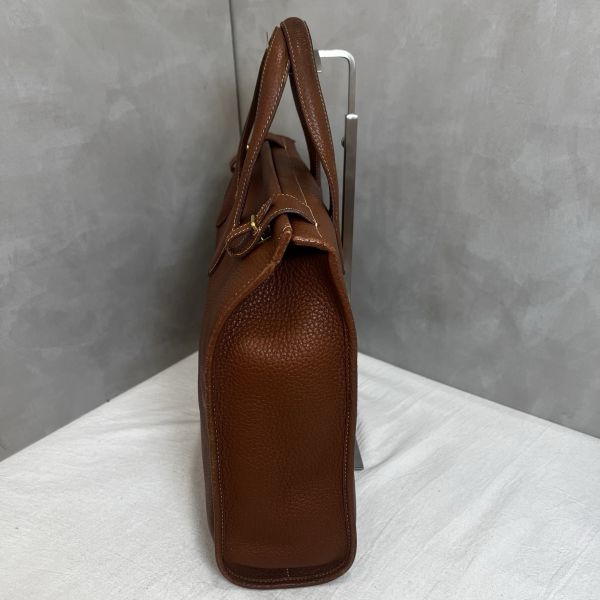 Hermès Kaba 35金棕色公事包-9