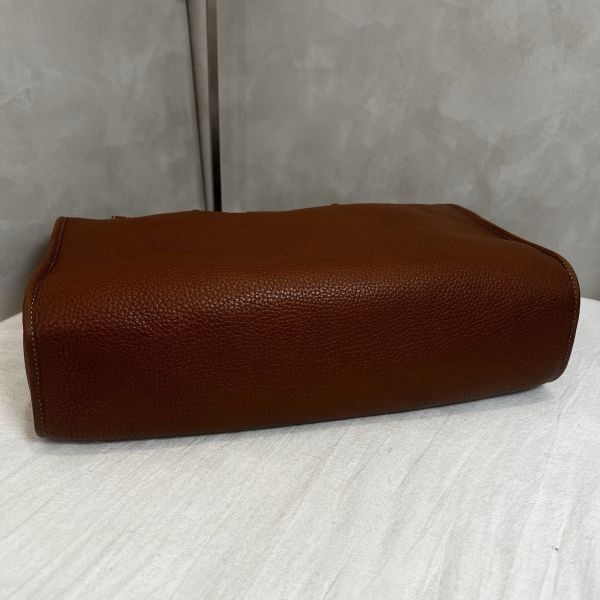 Hermès Kaba 35金棕色公事包-11