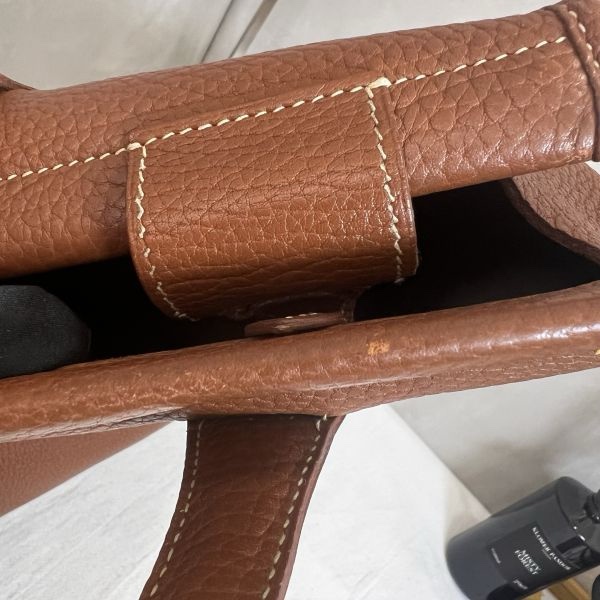 Hermès Kaba 35金棕色公事包-21