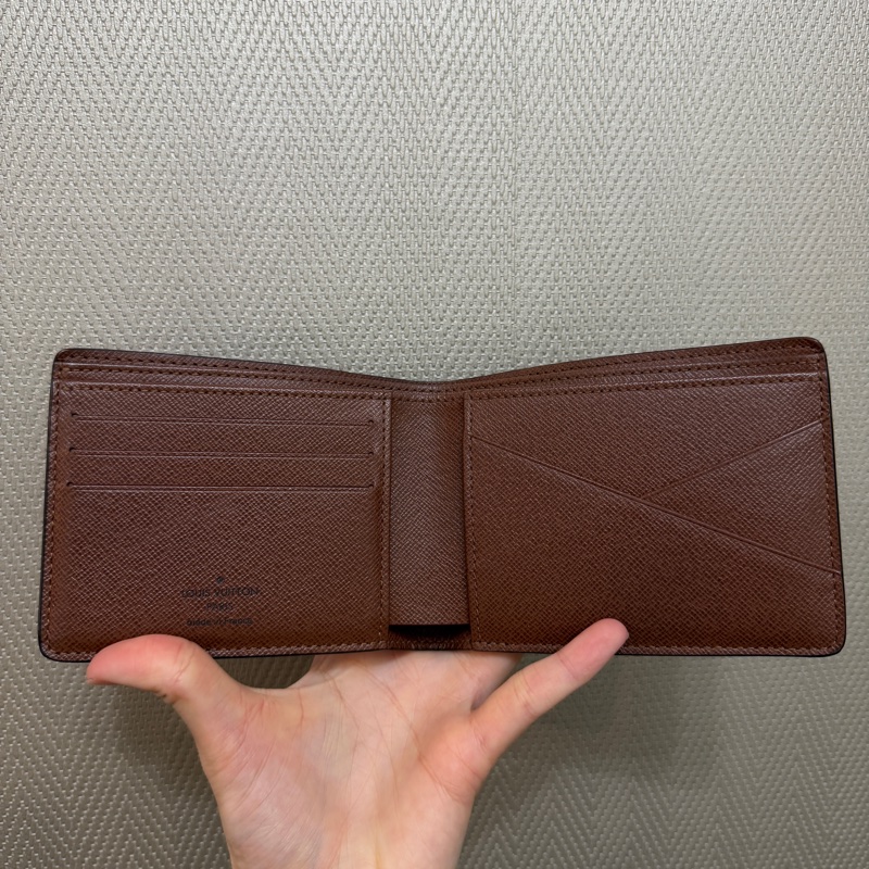 LV 原花對開短夾M60895-7