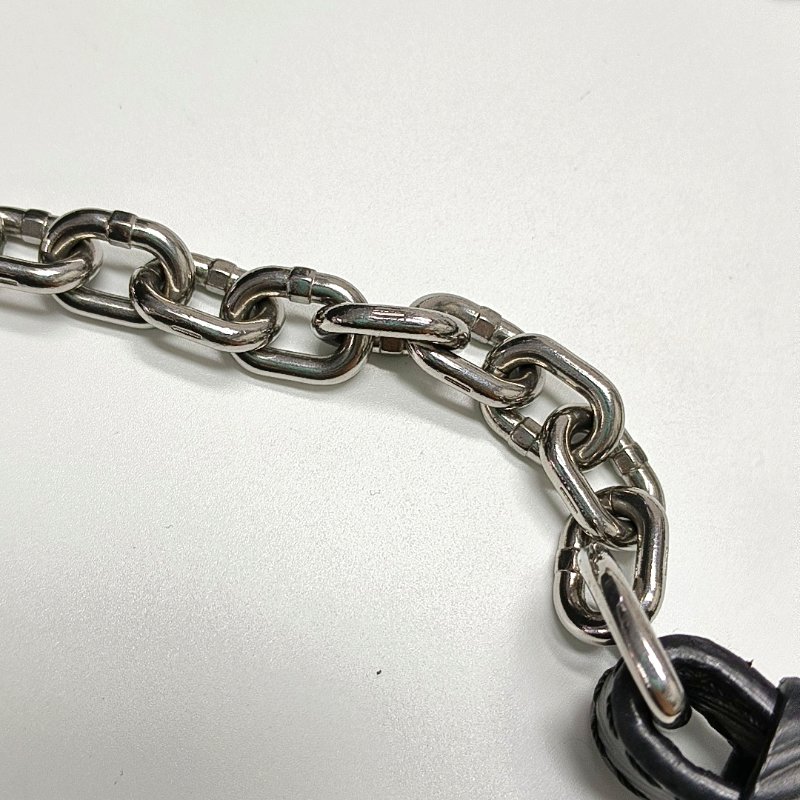 LOUIS VUITTON TWIST小號黑色EPI牛皮水波紋單肩包斜挎包手提包銀色五金可拆卸肩帶-16