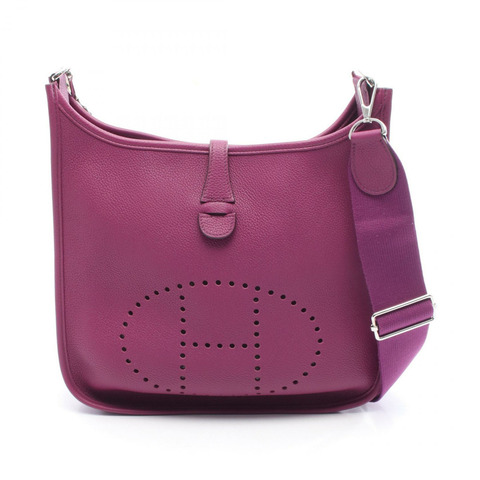 愛馬仕 Evelyne 3 PM 肩挎包 056277CK Taurillon Clemence Anemone