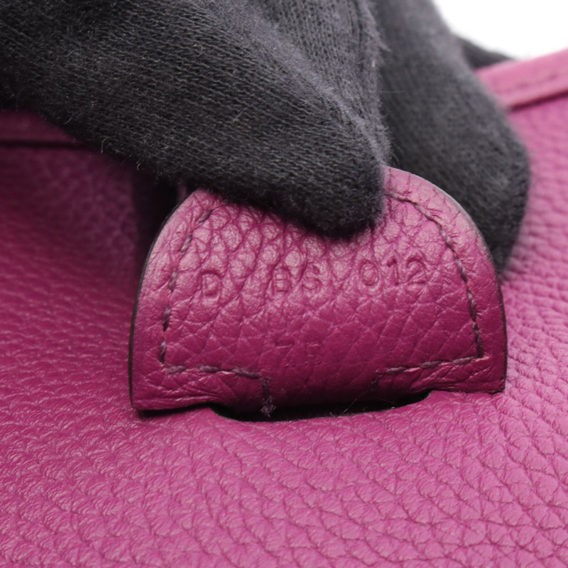 愛馬仕 Evelyne 3 PM 肩挎包 056277CK Taurillon Clemence Anemone-4