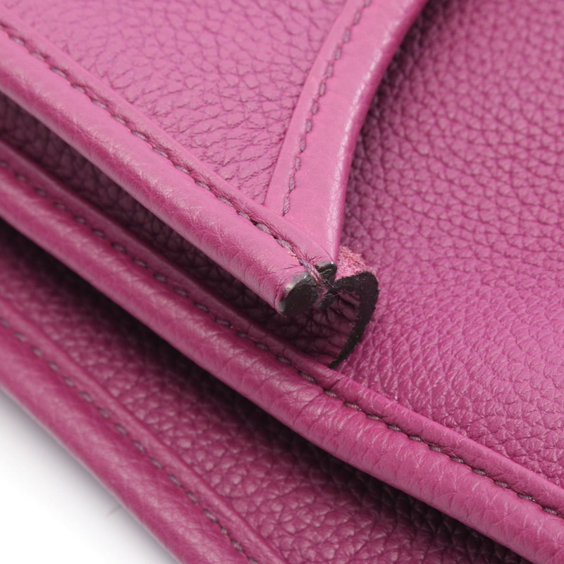 愛馬仕 Evelyne 3 PM 肩挎包 056277CK Taurillon Clemence Anemone-6