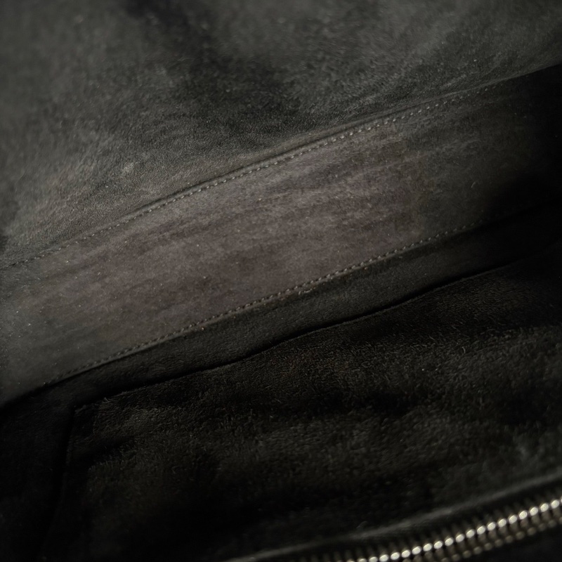 Dior JAdior寬肩帶斜背黑色銀扣黑銀牛皮25*16*7 98新配件塵袋-2