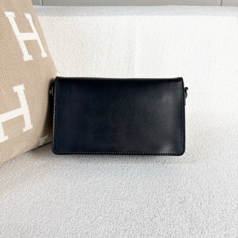 Dior JAdior寬肩帶斜背黑色銀扣黑銀牛皮25*16*7 98新配件塵袋-5