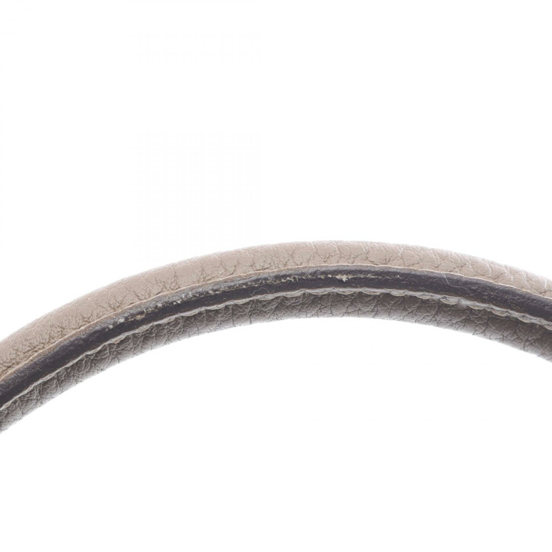 愛馬仕 Garden Party PM 手提包，Negonda 皮革，灰褐色，二手 SHW-6