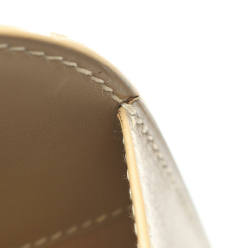 愛馬仕 Darvi MM 手提包 H Box 小牛皮 Blanc casse 二手女士 SHW-7