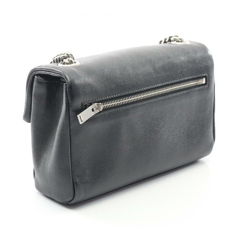 YVES SAINT LAURENT 西好萊塢小型單肩斜挎包，皮革材質，二手-1