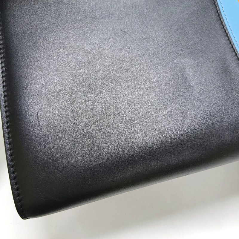 LOUIS VUITTON CITY STEAMER 黑色牛皮老花單肩包手提包斜挎包銀色五金可拆卸肩帶-8