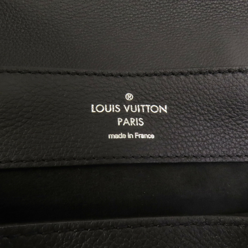 LOUIS VUITTON 牛皮皮革Lock Me Backpack銀扣背包-7