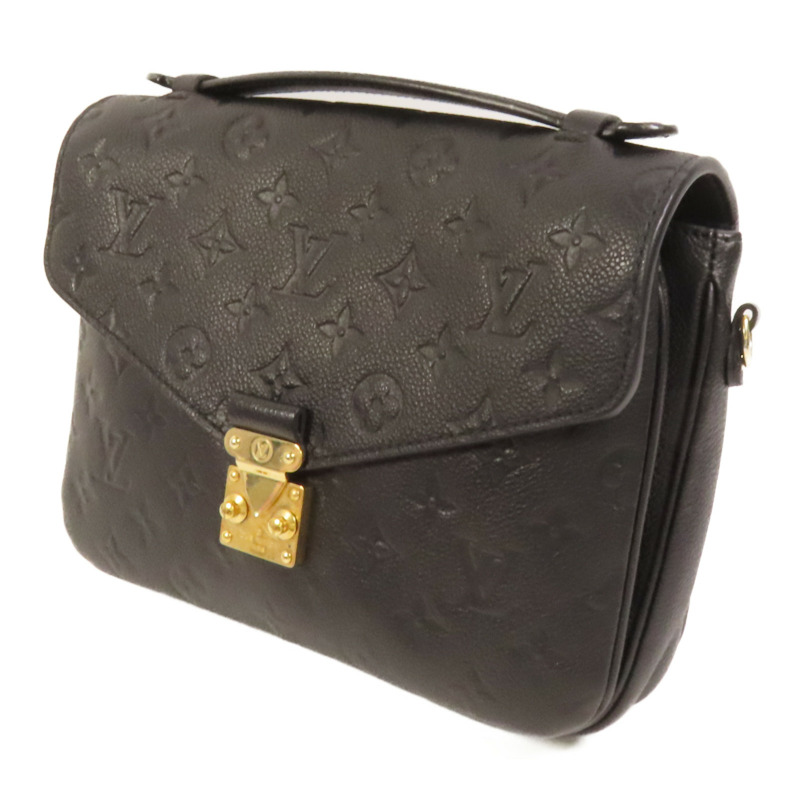 LOUIS VUITTON Monogram Empreinte Pochette Metis金扣手挽肩背兩用袋-2