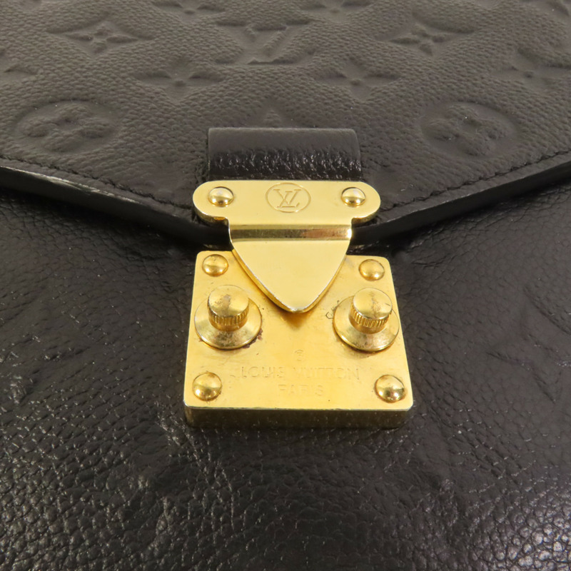 LOUIS VUITTON Monogram Empreinte Pochette Metis金扣手挽肩背兩用袋-6