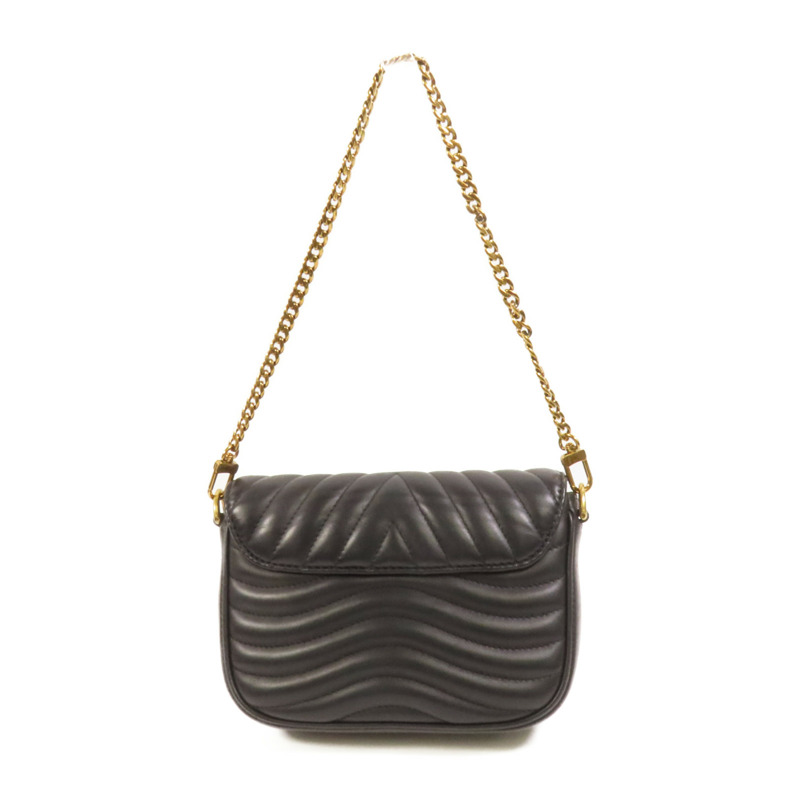 LOUIS VUITTON 牛皮皮革New Wave金扣手挽肩背兩用袋-1