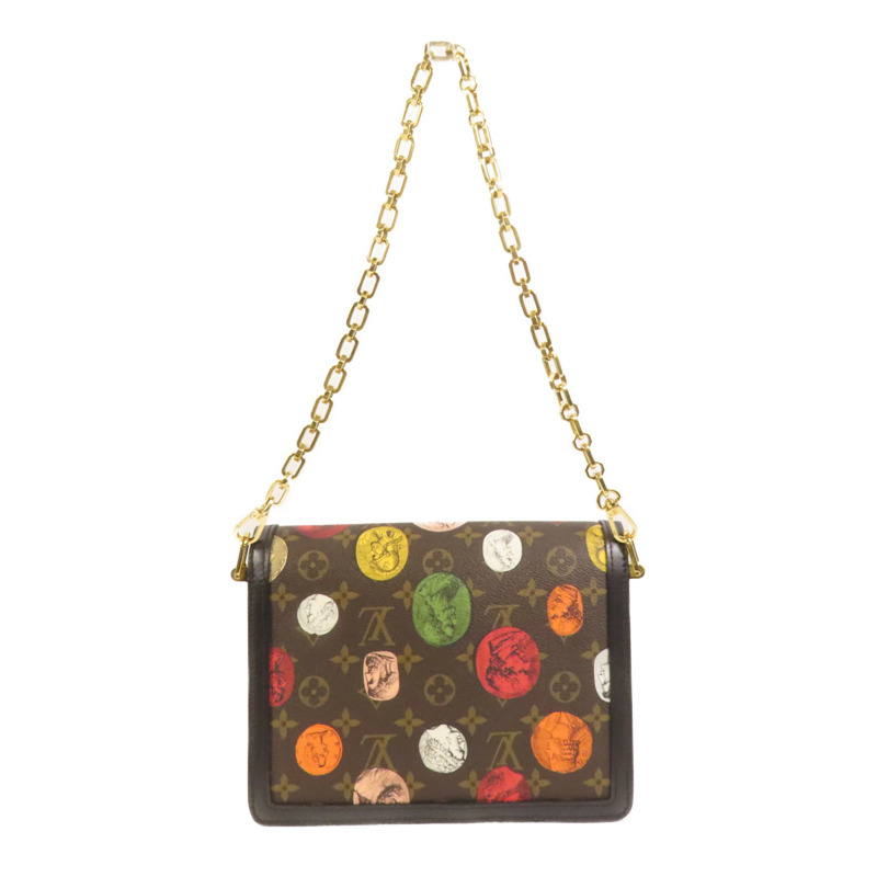 LOUIS VUITTON Monogram LV x Fornasetti Dauphine金扣手挽肩背兩用袋-1