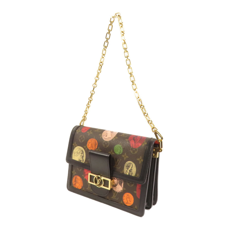 LOUIS VUITTON Monogram LV x Fornasetti Dauphine金扣手挽肩背兩用袋-2